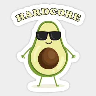 Hardcore Sticker